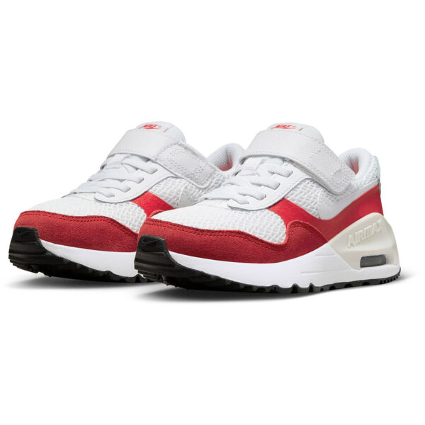 NIKE Air Max SYSTM Sneaker Kinder 108 - white/white-university red-photon dust 30