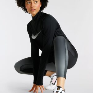 Nike Laufshirt "Dri-FIT Swoosh Womens Half-Zip Long Sleeve Top"