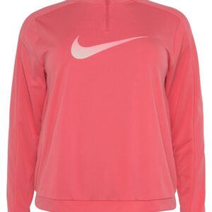 Nike Laufshirt "Dri-FIT Swoosh Womens Half-Zip Long Sleeve Top (Plus)"