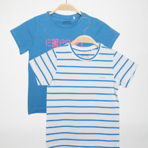 Esprit T-Shirt 2er Set in blau für Mädchen