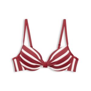 Esprit Bügel-Bikini-Top Bikini-Top mit wattierten Bügel-Cups und Streifen