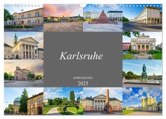 Karlsruhe Impressionen (Wandkalender 2025 DIN A3 quer), CALVENDO Monatskalender
